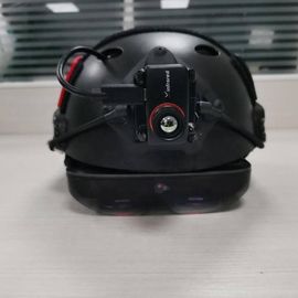 Helmet Type Infrared Thermal Imaging Temperature Meter For Transport Station