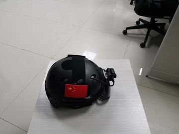Helmet Type Infrared Thermal Imaging Temperature Meter For Transport Station